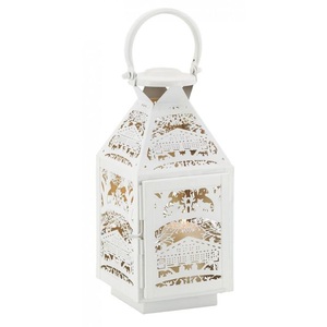 Lanterne à bougie en fer forgé d'approvisionnement direct en usine pour une utilisation intérieure et extérieure à la maison disponible à un prix abordable - Product Image 3