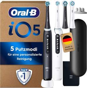 แปรงสีฟันไฟฟ้า Oral-B IO Series 5 plus, ชุดแฝด, หัวแปรงสีฟันสำรอง2อัน, โหมดทำความสะอาด5โหมด - Product Image 1