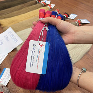 ¡Gran Oferta 2025! Extensiones de Cabello Natural Vietnamita Remy al Por Mayor de la Más Alta Calidad, Todos los Colores, Ondulado de Larga Duración - Product Image 3