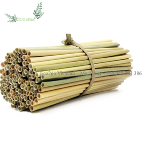 Pajitas de hierba desechables biodegradables/Pajitas de hierba Vietnam Precio más barato y alta calidad en Vietnam - Product Image 1