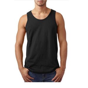 Camisetas sin mangas informales para hombre 100% algodón al por mayor con logotipo personalizado bordado cómodo color sólido proveedor de Bangladesh - Product Image 6