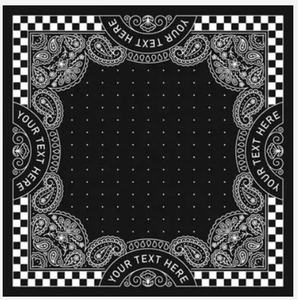 Bandanas imprimés tendance pour cheveux, foulards et stylisation de tenues modernes - Product Image 3