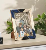Cadre photo artisanal en os ancien, écologique et personnalisé pour bureau, salon, chambre, ferme, décoration au meilleur prix