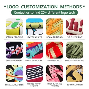 Pull lourd 380gsm pour hommes Polyester/coton impression personnalisée surdimensionné sans corde polaire respirant col rond T-shirt court - Product Image 4