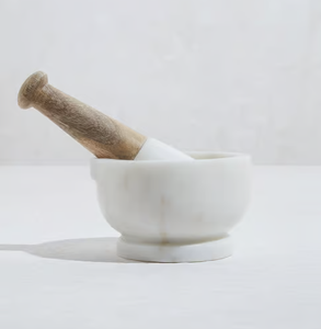 Mortero y Maja de mármol de granito natural de alta calidad, mortero y Maja decorativos indios hechos a mano más vendidos - Product Image 2