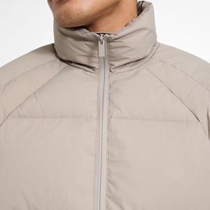 Chaqueta acolchada ultraligera de calidad para hombre, Parka con capucha empacable personalizada de tendencia, abrigo de invierno ligero con soporte calefactable, estilo informal - Product Image 3