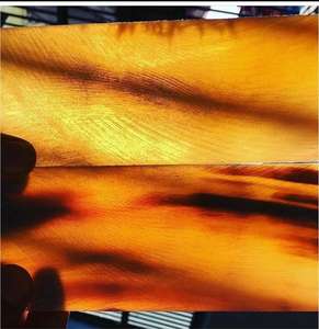 Écailles de corne de buffle naturelles polies à la main de haute qualité pour la personnalisation de manches de couteaux et la restauration de couteaux vintage, toutes couleurs - Product Image 6