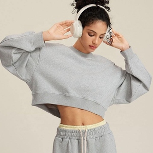 Wholesale Custom Women <b>Sweatshirts</b> Oversized Pullover Long <b>Sleeve</b> Fashionable Casual Streetwear Outfit women's <b>sweatshirt</b> - Product Image 3