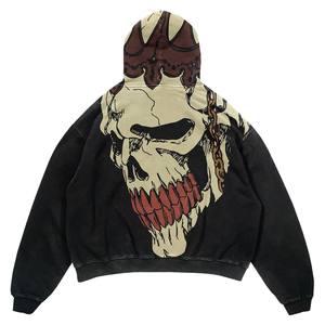 Sudadera con capucha de gran tamaño con logotipo personalizado de alta calidad para hombre Nuevo diseño de sublimación de moda de talla grande para invierno - Product Image 5