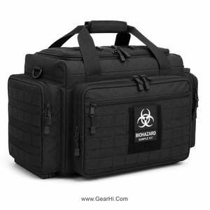 Sac de laboratoire mobile robuste en nylon Cordura 1000D pour les tests de substances et la collecte d'échantillons de risque biologique - Product Image 2