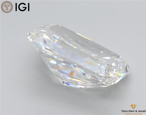 5,00 CT Radiant Cut CVD Lab Grown Diamond 11,96mm VS1 Clarity E Color IGI Certificado para hacer anillo de diamante dorado - Product Image 5