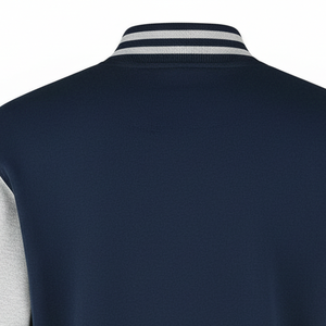 Chaqueta Varsity de Moda, Nueva Colección 2026, de Poliéster, con Hombros Caídos, Transpirable, Resistente al Viento, Gruesa, Informal, con Bloques de Color - Product Image 4