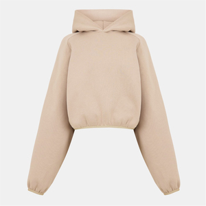 Sudadera Corta con Capucha de Color Personalizado para Mujer, Fabricante de Pakistán, Sudadera Corta con Capucha en Venta - Product Image 1