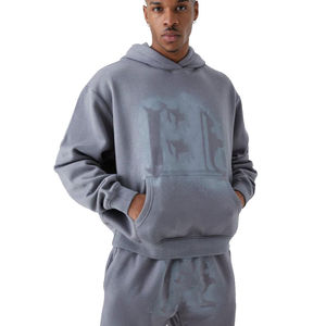 Offre Spéciale Logo personnalisé bouffée impression épais coton respirant solide motif hommes hiver décontracté mince - Product Image 3