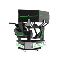 Simulateur de course à 3 axes et 3 écrans, dernier modèle, pour centres de divertissement intérieurs.