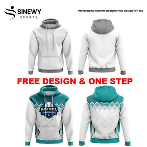 Sudadera con Capucha de Béisbol Unisex al por Mayor de Alta Calidad, 100% Poliéster, Logotipo Personalizado, Bordado 3D, Estampado, Ropa de Abrigo para Otoño e Invierno - Product Image 4