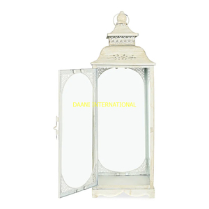 Red Metal Star <b>Lantern</b> <b>Candle</b> <b>Holder</b> for Home Garden Wedding Party and Holiday Decoration Vintage Rustic Decorative Accent - Product Image 4