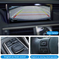 Kit d'interface de module décodeur sans fil CarPlay Android Auto ES NX RX UX pour Lexus 2014 - 2020 avec commandes par joystick