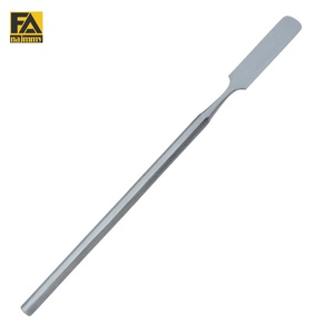 Espátula Mezcladora de Acero Inoxidable de Una Sola Punta con Mango de Metal Pulido Satinado, Otras Herramientas de Maquillaje, Acero Inoxidable de Alta Calidad - Product Image 3