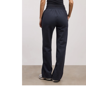 Haut court personnalisable et pantalon complet pour femmes Ensembles à capuche 100% survêtements à séchage rapide en molleton de coton - Product Image 5