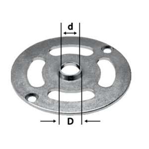 Fresa de copia Festool KR-D 3/8/OF 1010 con punta de carburo para modelos 900, 1000, 1010 y R KF - Product Image 1