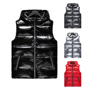 Meilleure vente matériau solide épais gilet bouffant pour hommes respirant professionnel fabrique hommes hiver sans manches gilets bouffants - Product Image 2