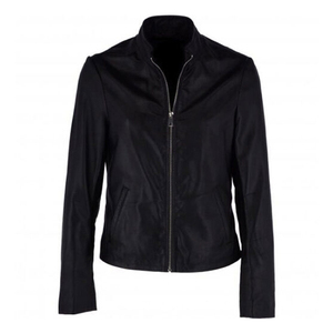 Pakistan Top High Classic Quality Breathable Women Leather Jacket Winter XL Heated Quilted Fabric Detachable Printed Techniques - Product Image 1