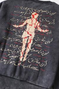 Sudadera Premium para Hombre con Lavado Ácido, 80% Algodón, 20% Poliéster, Felpa, Estilo Holgado, Hombros Caídos, Informal, OEM, Marca Privada - Product Image 6