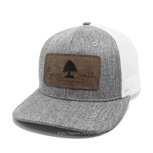 หมวกกีฬาปักโลโก้หมวกทรูเกอร์หมวกแบบไม่มีโครงสร้างขนาดกลาง - Product Image 1