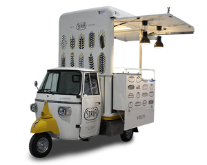 Triciclo Eléctrico para Comida, Carrito de Comida Móvil de Tres Ruedas, Resistente a la Oxidación, 5 Años de Garantía, para Café, Pizza, Tacos, Helados - Product Image 4