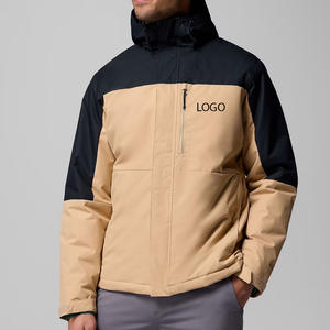 Chaqueta Bomber de Alta Calidad con Capucha Ajustable, Impresión de Logotipo Personalizado, Colección de Invierno para Hombre, Tendencia - Product Image 1