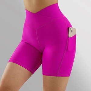 shorts for women Women Sports Short Yoga <b>Legging</b> Shorts Squat Proof High Waist Fitness Tight Shorts Quick Drying Cycling Workout - Product Image 1