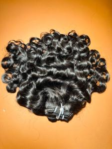 Vente en gros de cheveux 100% humains vraiment bouclés pour bébé indien Remy fournisseur de cheveux vierges indiens - Product Image 5