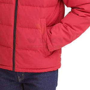 แจ็กเก็ตบับเบิลผู้ชายผ้าระบายอากาศมีฮู้ดปกเสื้อขนาด XL สีต่างๆ - Product Image 6