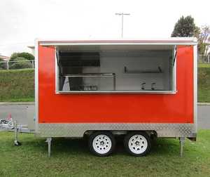 Small Custom Food Truck Burger Van Ice Cream/hot Dog Vending Carts Catering Coffee Bbq Food Trailer Street Fully Equipped - Product Image 6