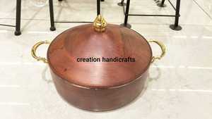 Belle marmite et casserole en bois pour hôtel et maison Design contemporain avec finition noyer - Product Image 4