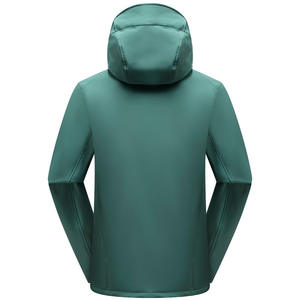 Vente en gros de coupe-vent de sport à capuche de haute qualité coupe-vent d'extérieur imperméable léger pour hommes avec logo personnalisé - Product Image 6