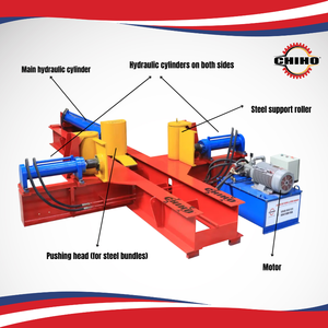 Usine directe CHIHO 40 tonnes de faisceaux de barres en acier inoxydable Rebar Machine à cintrer semi-automatique haute sécurité nouvel état meilleur - Product Image 6