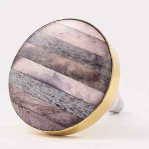 Corne de buffle naturelle personnalisée fabriquée à la main Love & Angel Design pour boutons de porte de stylo et poignées de couteau - Product Image 3