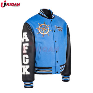 Blouson universitaire d'hiver en laine Melton haut de gamme pour homme – Confortable, respirant, brodé, personnalisable – Vêtement d'extérieur en gros - Product Image 5