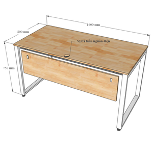Concept 160x80 Modern Minimalist Assembly <b>Desk</b> Luxury <b>Foldable</b> Office Furniture Made of MDF for Office & Hospital Use - Product Image 4