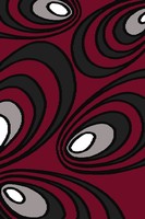 Alfombra Turca de Cachemira Afelpada Adiva, Tejido Plano Jacquard, Hecha a Máquina, Pelo Medio, Reversible, Diseño Abstracto, para Sala de Estar