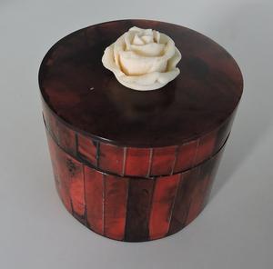 Estilo europeo madera y resina hecho a mano pulido de alta calidad tipo de regalo joyero caja de regalo embalaje de joyería - Product Image 6