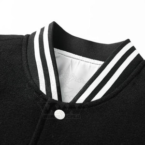 Ropa de moda superventas, chaqueta Letterman, nuevo estilo, chaqueta de invierno Letterman a prueba de viento para hombre - Product Image 3