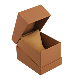 Cajas de regalo de cartón ecológicas minimalistas para bodas, eventos, laminación mate, repujado, esponja portátil para embalaje de joyas - Product Image 1