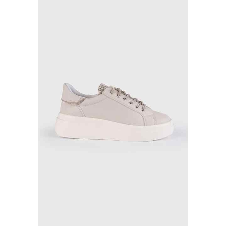Women's Stoned Sports Shoes Sneaker Daily Lace-up SPRWL22910TŞL