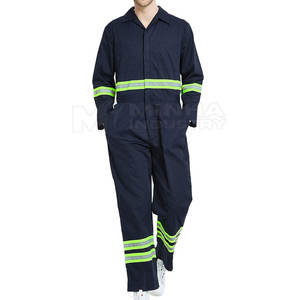 Service OEM Fourniture d'usine Combinaison de sécurité Vêtements de travail Combinaison de sécurité Combinaison de sécurité à manches longues - Product Image 1