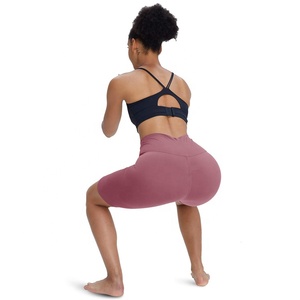 Nuevos pantalones de pinza ajustados sin costuras moldeadores de cintura alta para gimnasio, pantalones de Yoga para levantamiento de cadera, pantalones cortos deportivos para Yoga, pantalones cortos para mujer - Product Image 5