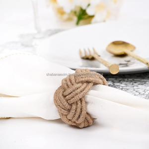 Indian Handmade Napkin Rings with Different Designs for <b>Kitchen</b> & Home Decoration Customized Napkin Ring Holder - Product Image 6