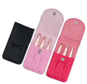 Nouveau rose chaud haute en acier inoxydable applicateur de cils pince à épiler pointu maquillage quotidien pince à épiler pour Extension de cils - Product Image 1